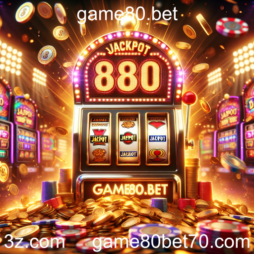 Descubra a Emoção dos Jackpots em game80.bet