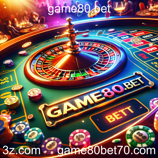 Descubra a Emoção da Roleta no game80.bet